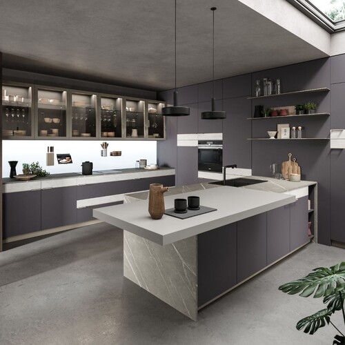 Basics Of Glass Front Cabinets For A Traditional Kitchen